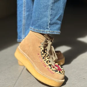 Chaussures montantes NAN-KU EFK-02 LEOPARD femme