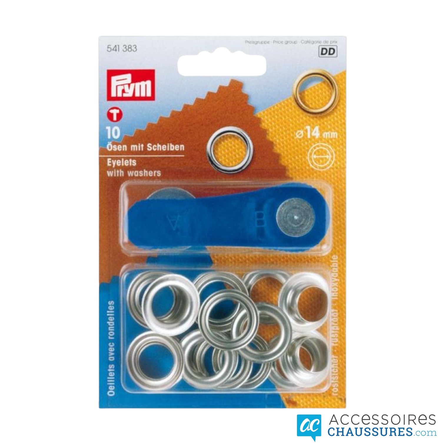 Œillet avec rondelles Prym ø14 mm – Image 3