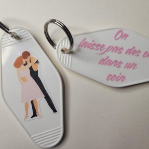 Porte clé motel Johnny et bébé – dirty dancing