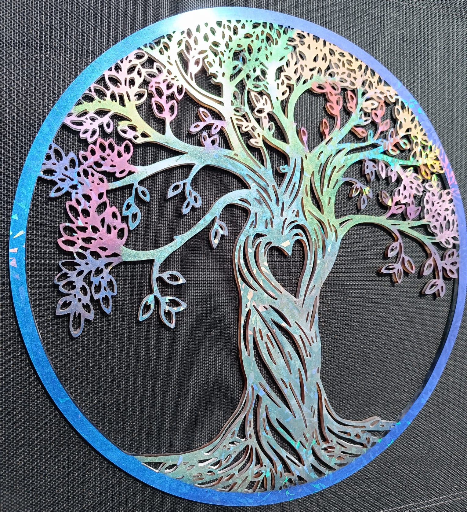 Arbre de vie résine holographique – Image 4