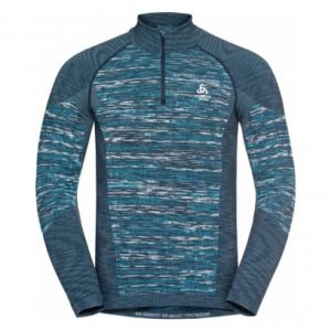 ODLO 188592 BlackComb Manches Longues 1/2 Zip Men