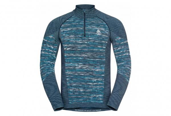 ODLO 188592 BlackComb Manches Longues 1/2 Zip Men – Image 2