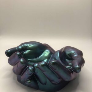 Vide poches forme de mains en résine