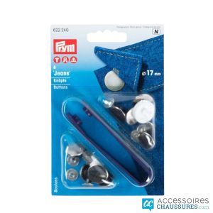 Boutons de jeans  Ø 17 (x8) Prym