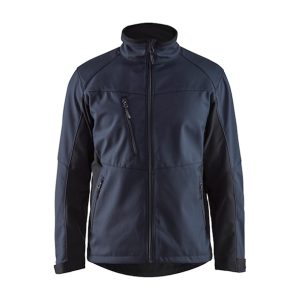 Veste softshell homme MARINE/NOIR