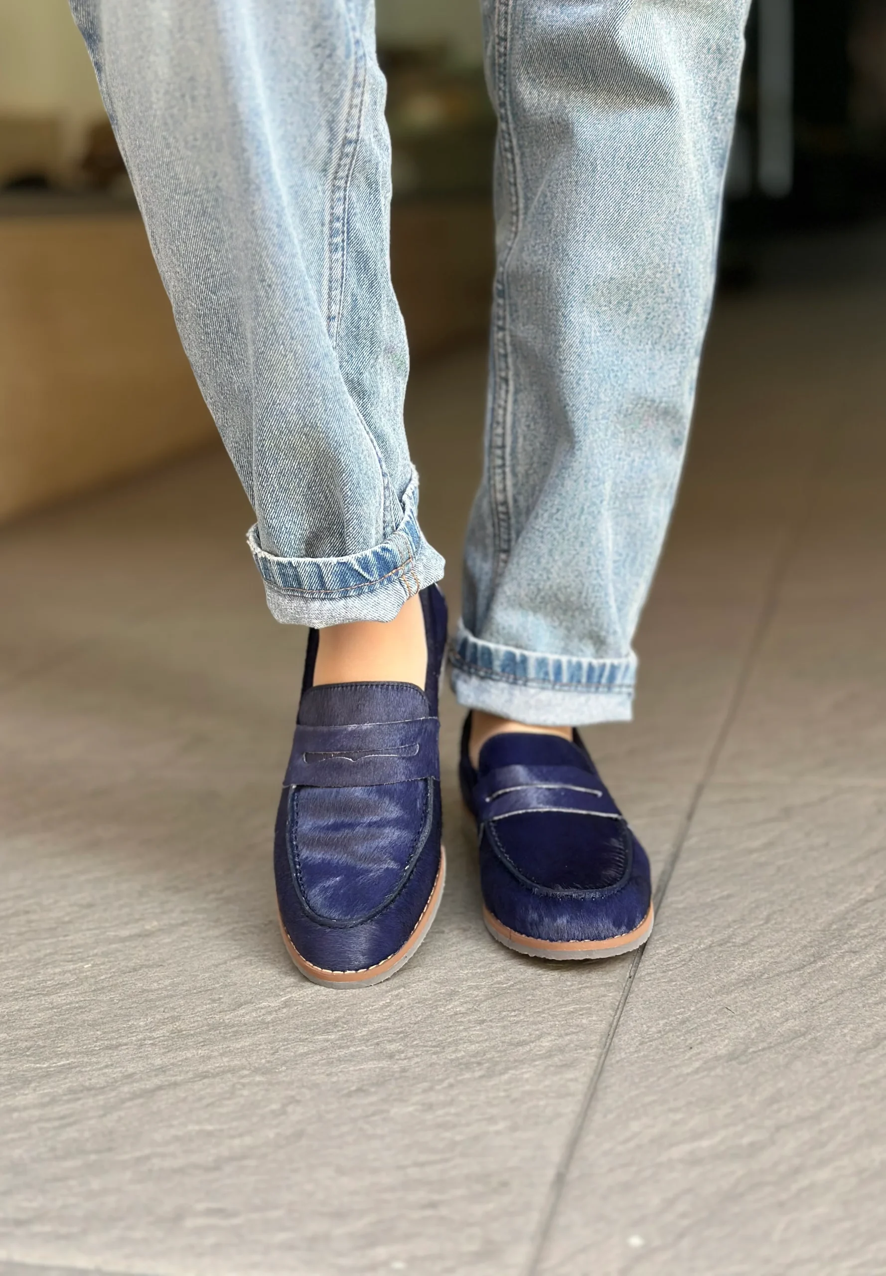 Mocassins BELANG NAVY 08336 femme – Image 5