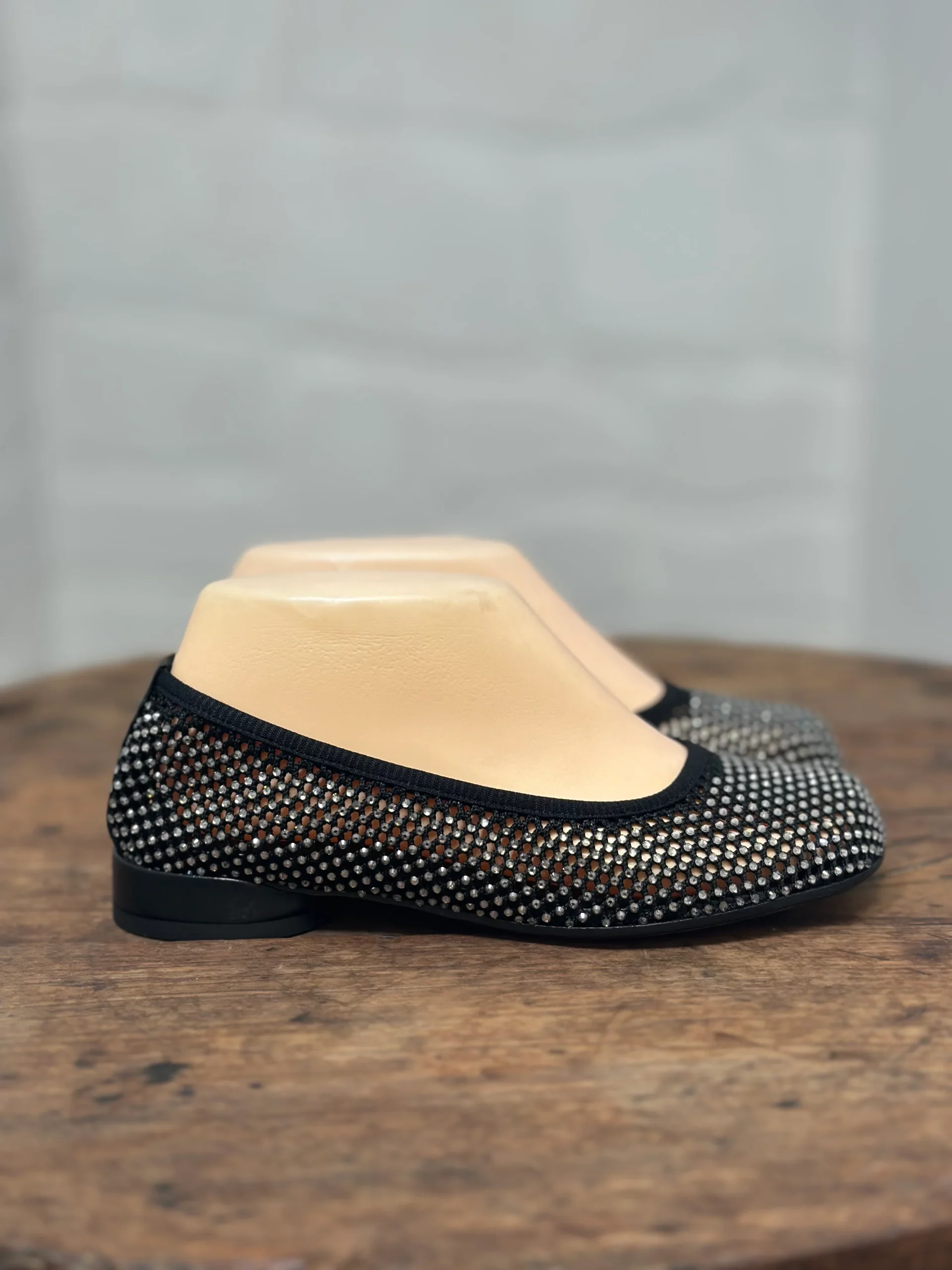 Ballerines FRU.IT Noir cristaux femme – Image 8