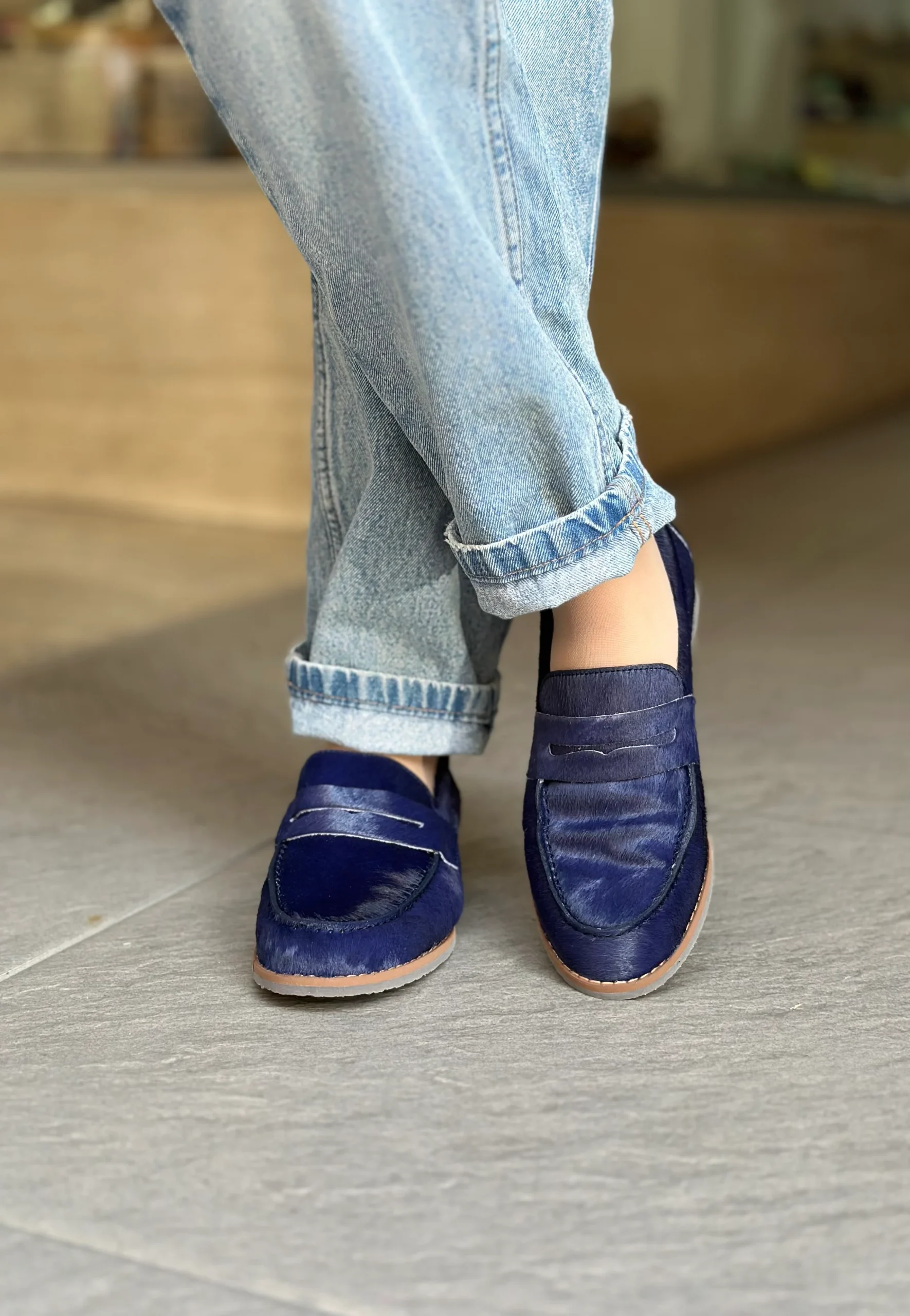 Mocassins BELANG NAVY 08336 femme – Image 6