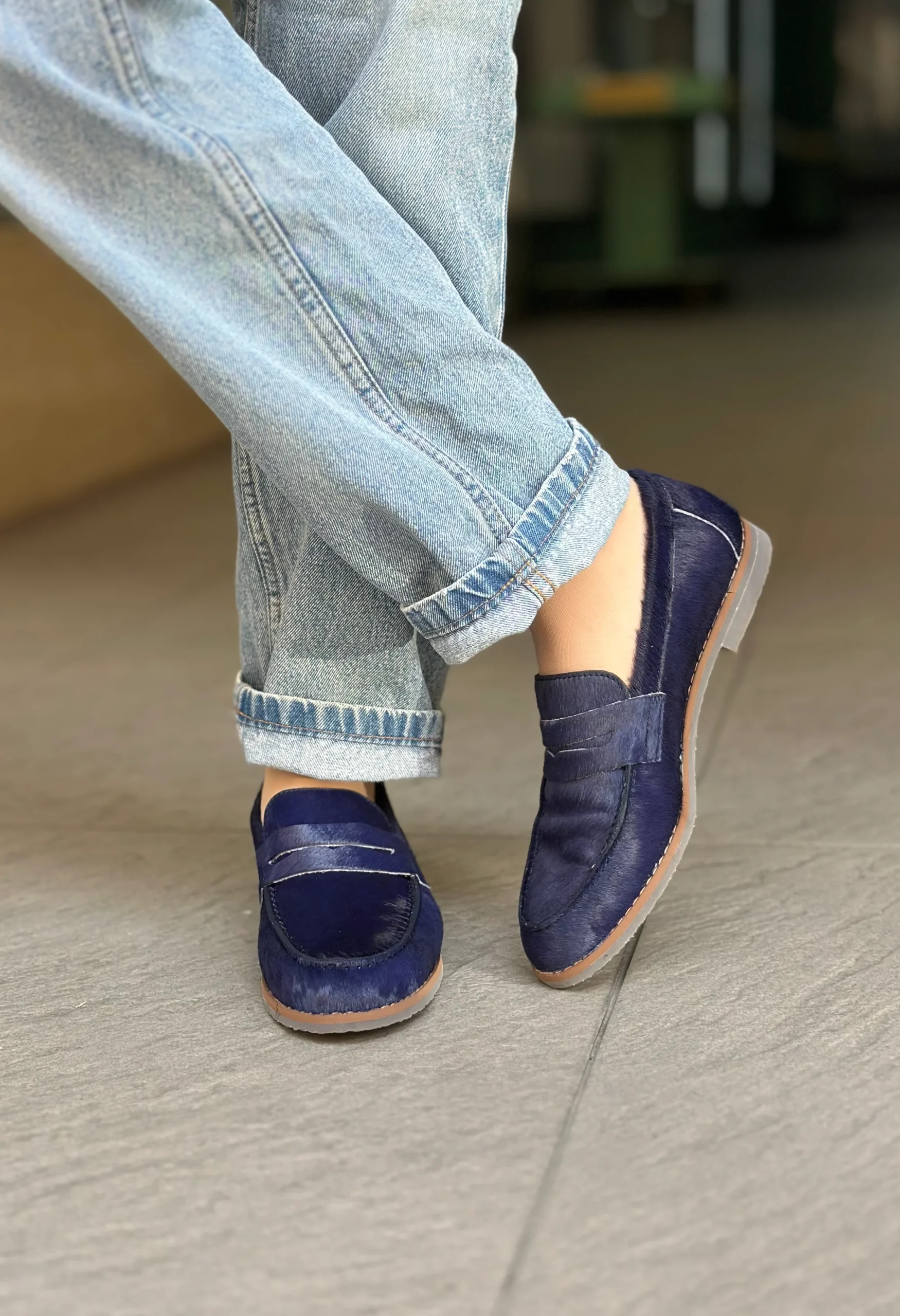 Mocassins BELANG NAVY 08336 femme – Image 3