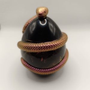 Boîte œuf Serpent en résine