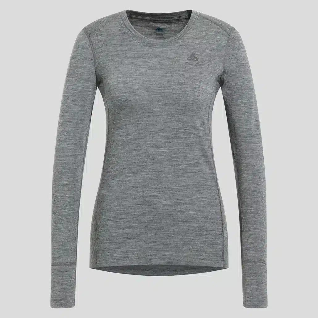 ODLO FITTED CREW NECK MERINO L/S STYLE 111601 – Image 2