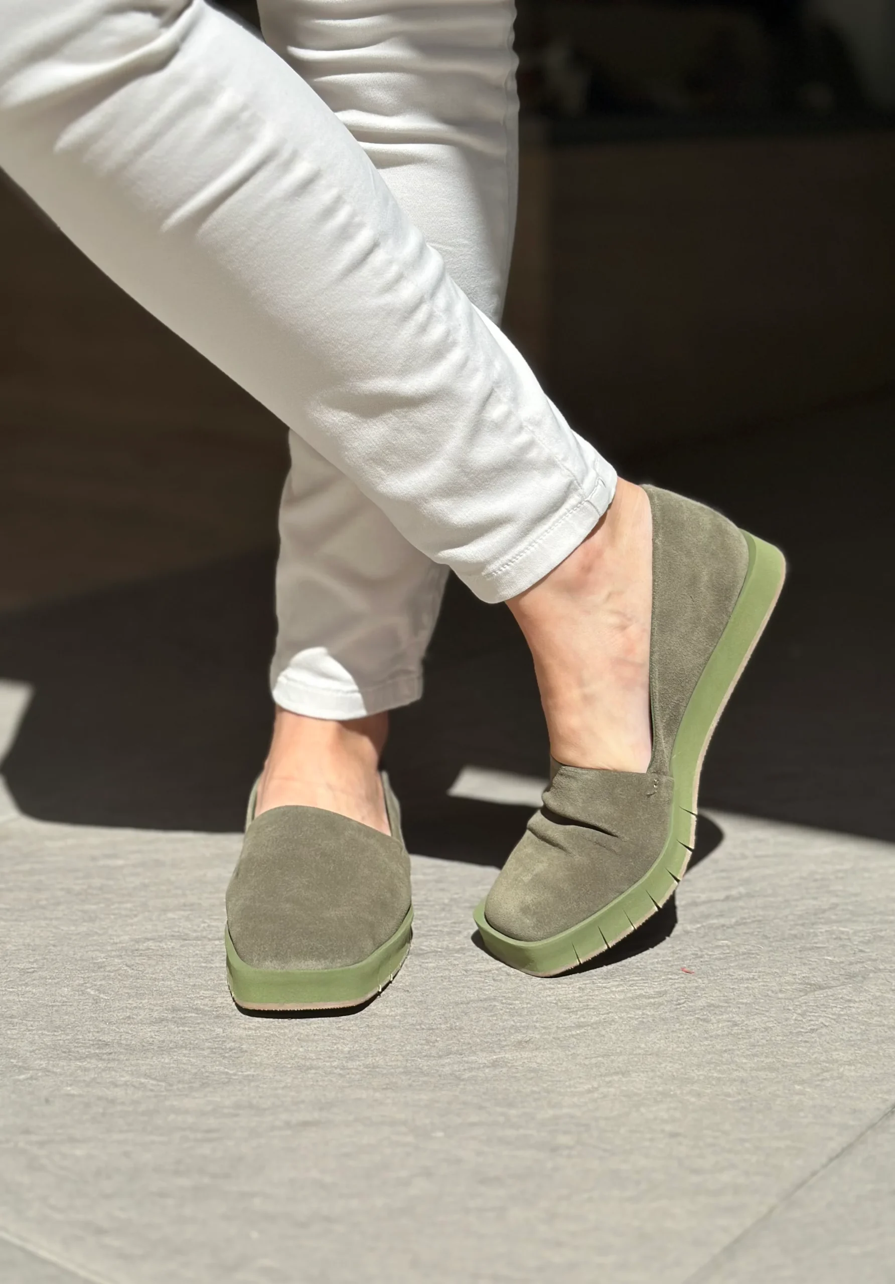 Mocassins PALOMITAS by PALOMA BARCELO kaki femme – Image 7