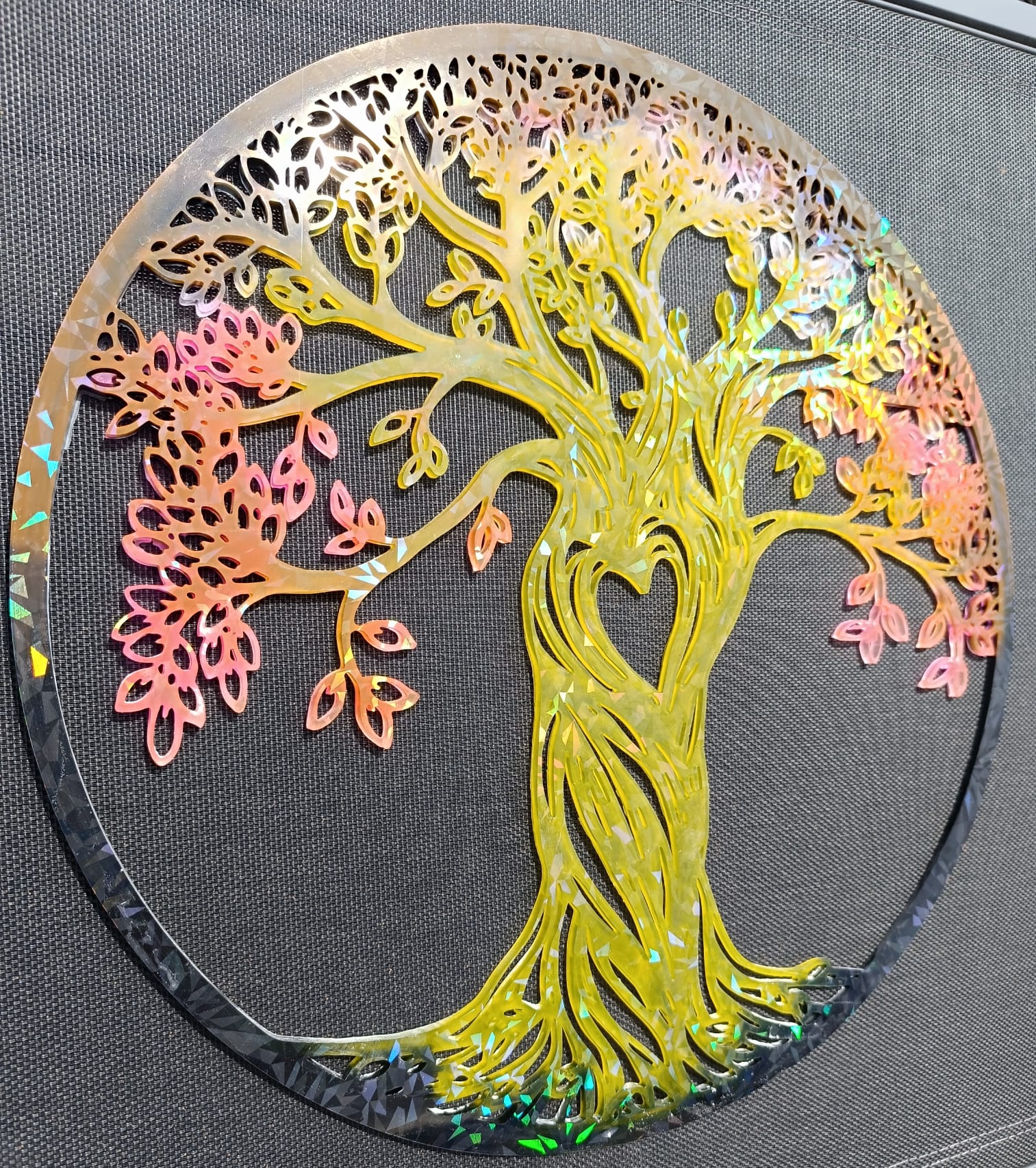 Arbre de vie résine holographique – Image 3