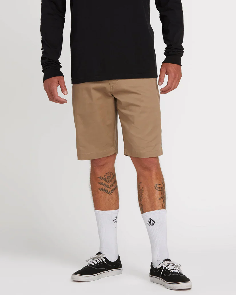 Short Volcom Frickin MDN 21 Khaki – Image 5