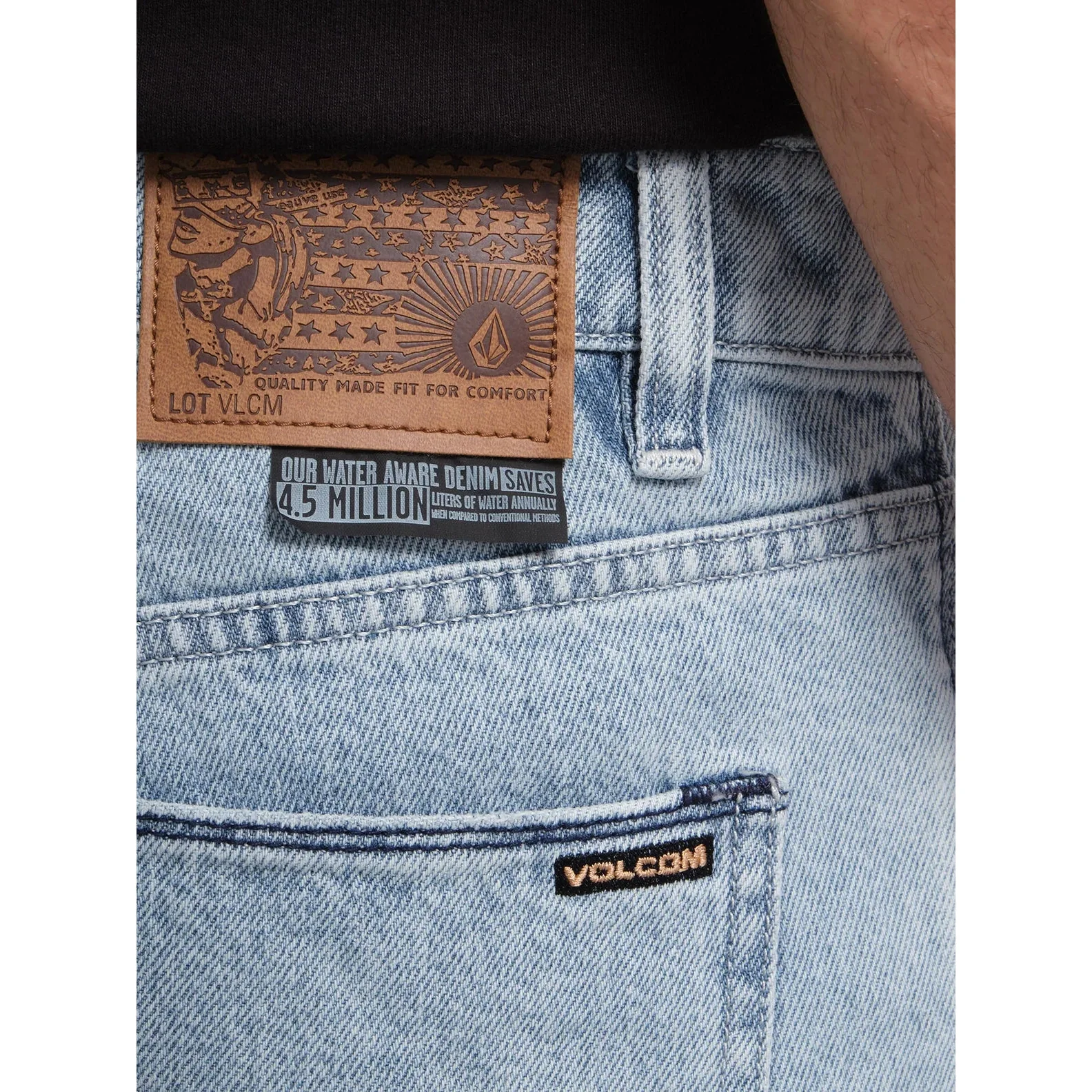 Pantalon Volcom Vorta Light Blue – Image 6