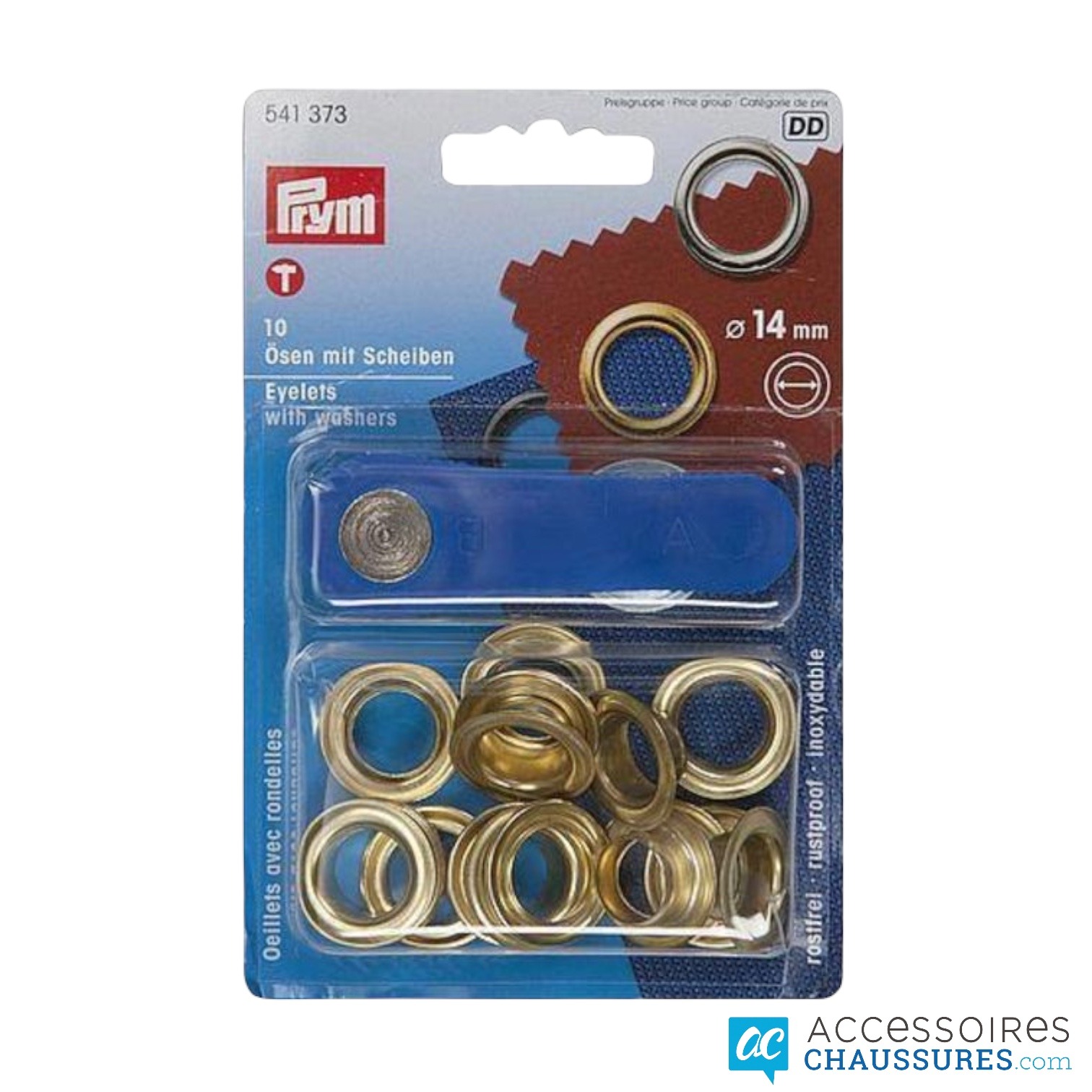 Œillet avec rondelles Prym ø14 mm – Image 2