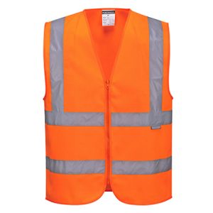 Gilet Hi-Vis avec zip
