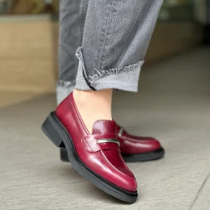 Mocassins ANGEL ALARCON 25562-151A BORDEAUX femme