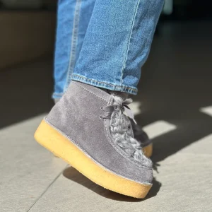 Chaussures montantes NAN-KU EFK-01 GREY femme