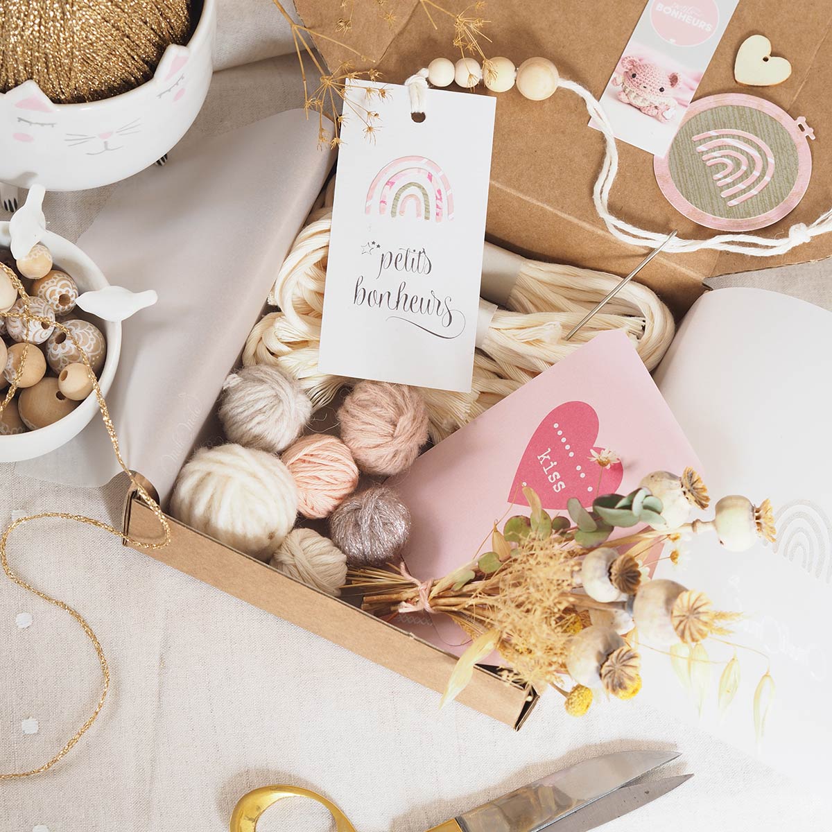 Kit DIY Suspension Arc-en-ciel #2 Rose pastel – Image 7