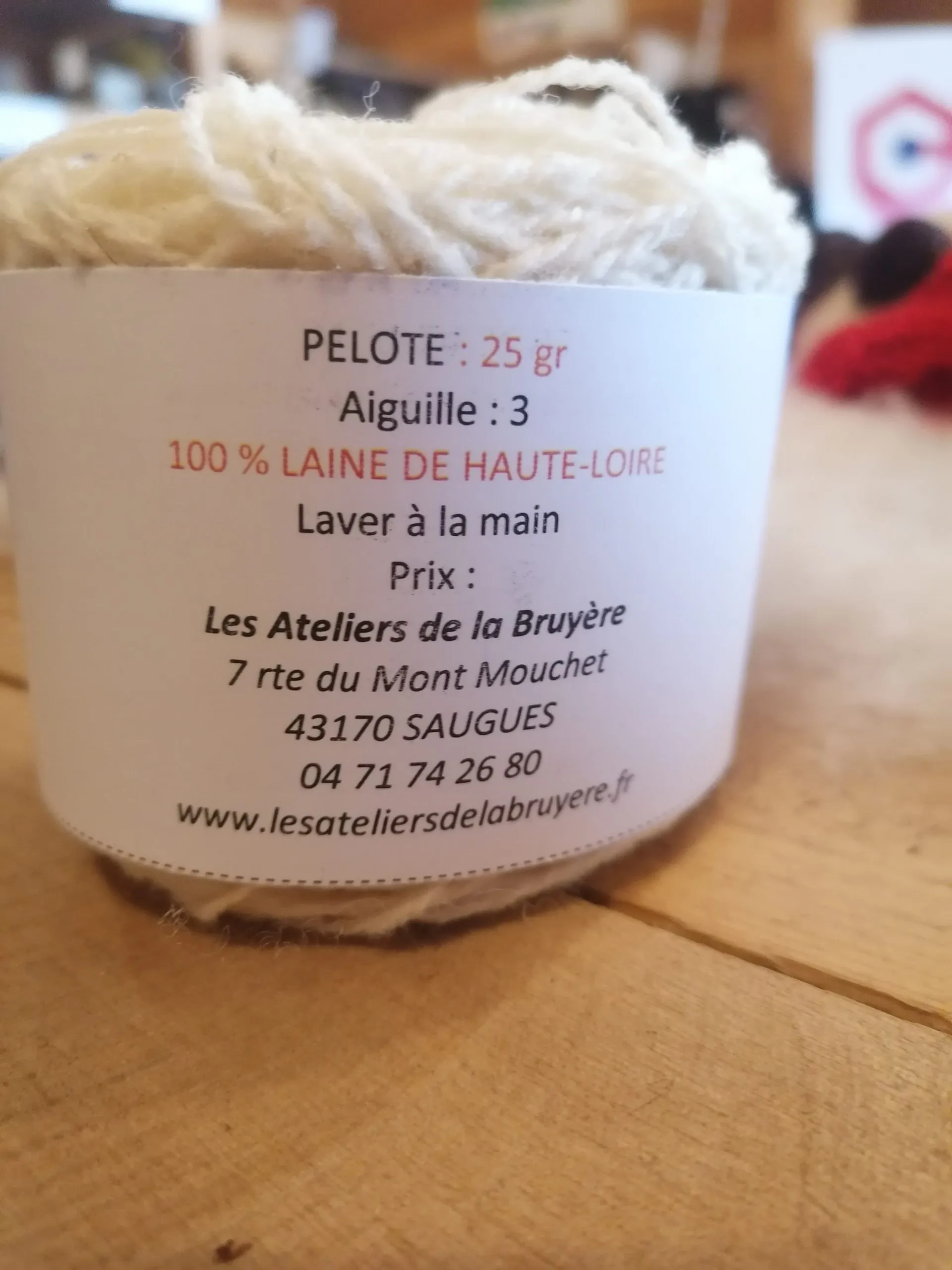 Laine d’agnelle à tricoter – Image 3