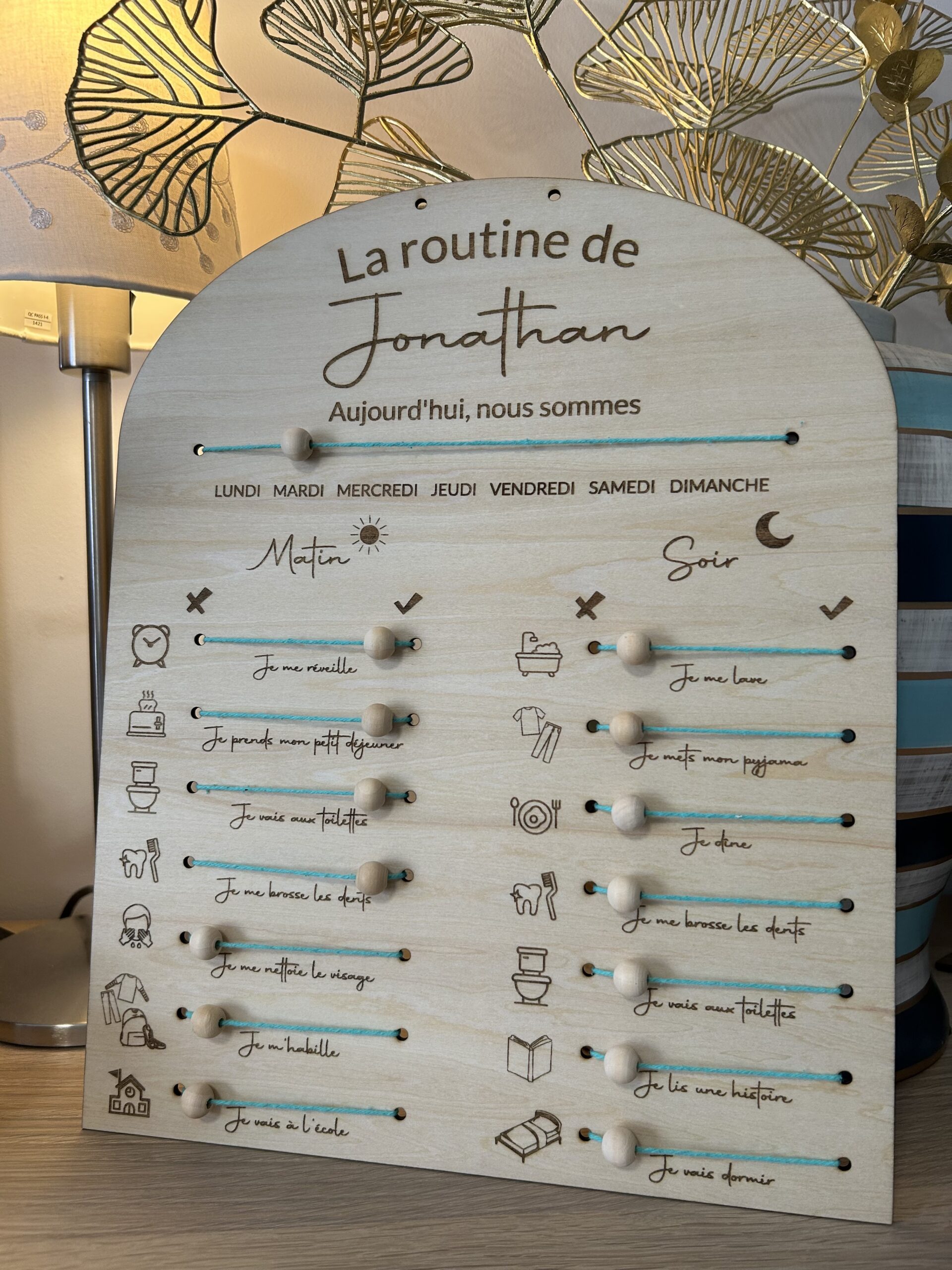 La routine des enfants