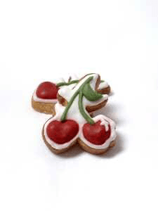 Biscuits personnalisés cerises