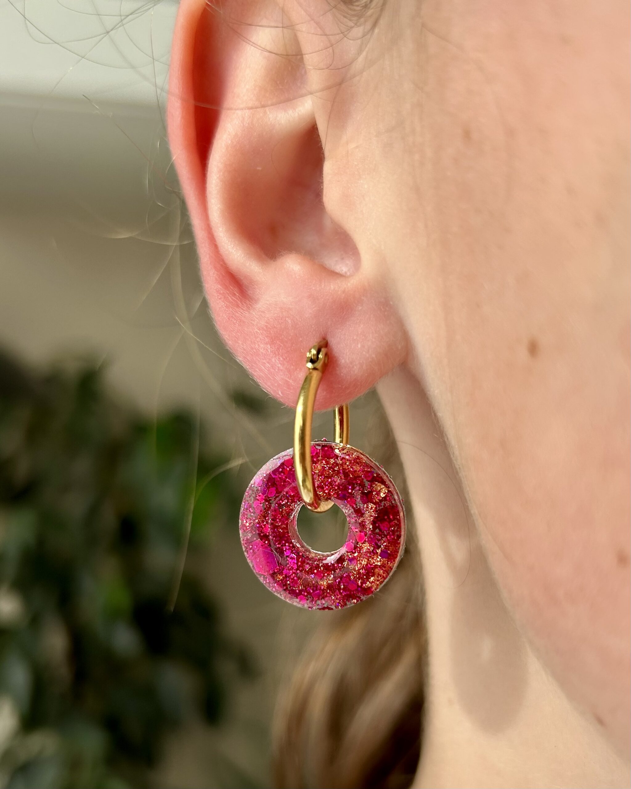 Pampille Donuts résine UV 20 mm – Image 2