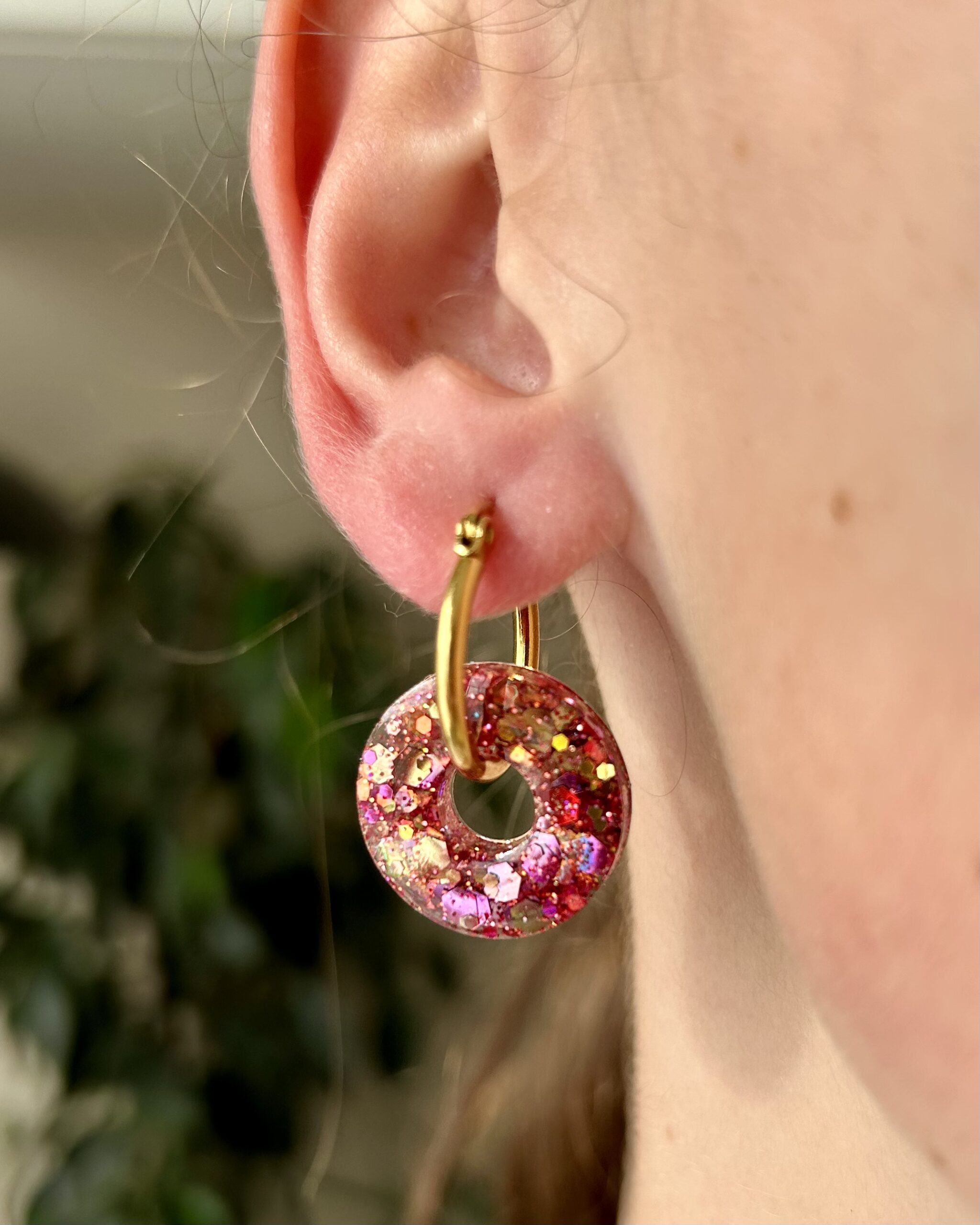 Pampille Donuts résine UV 20 mm – Image 3