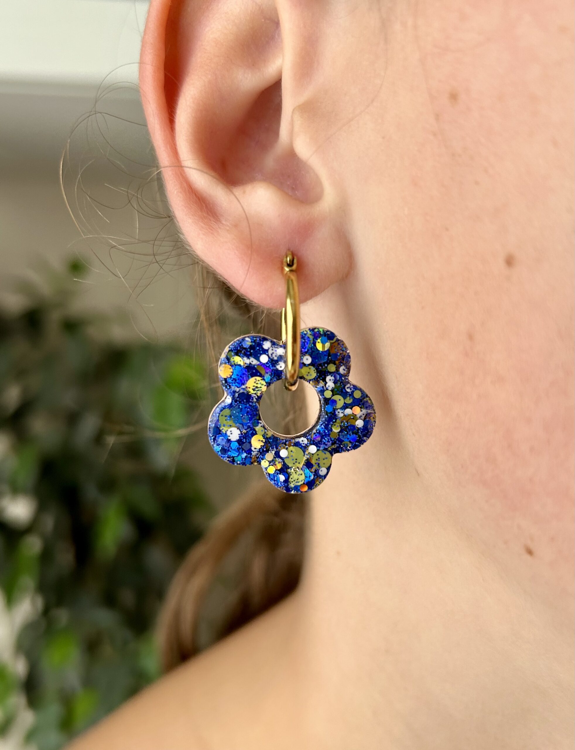 Pampille fleur 5 pétales 25 mm – Image 4