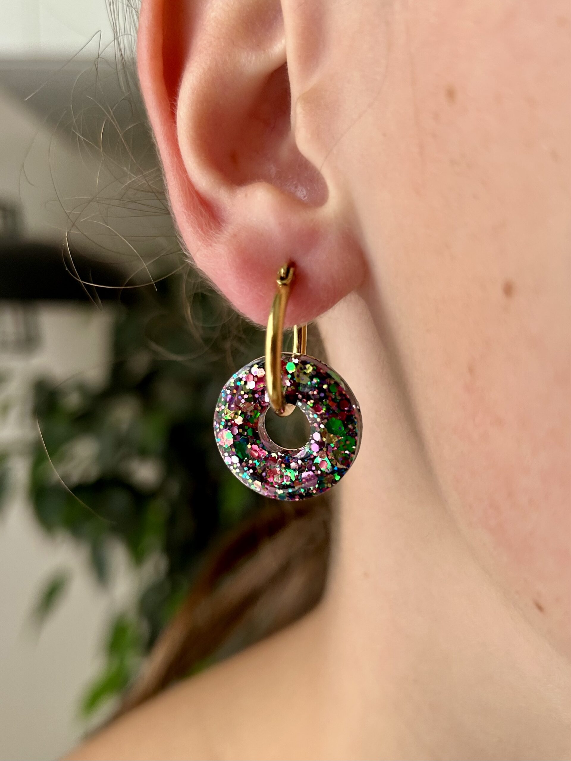 Pampille Donuts résine UV 20 mm – Image 7