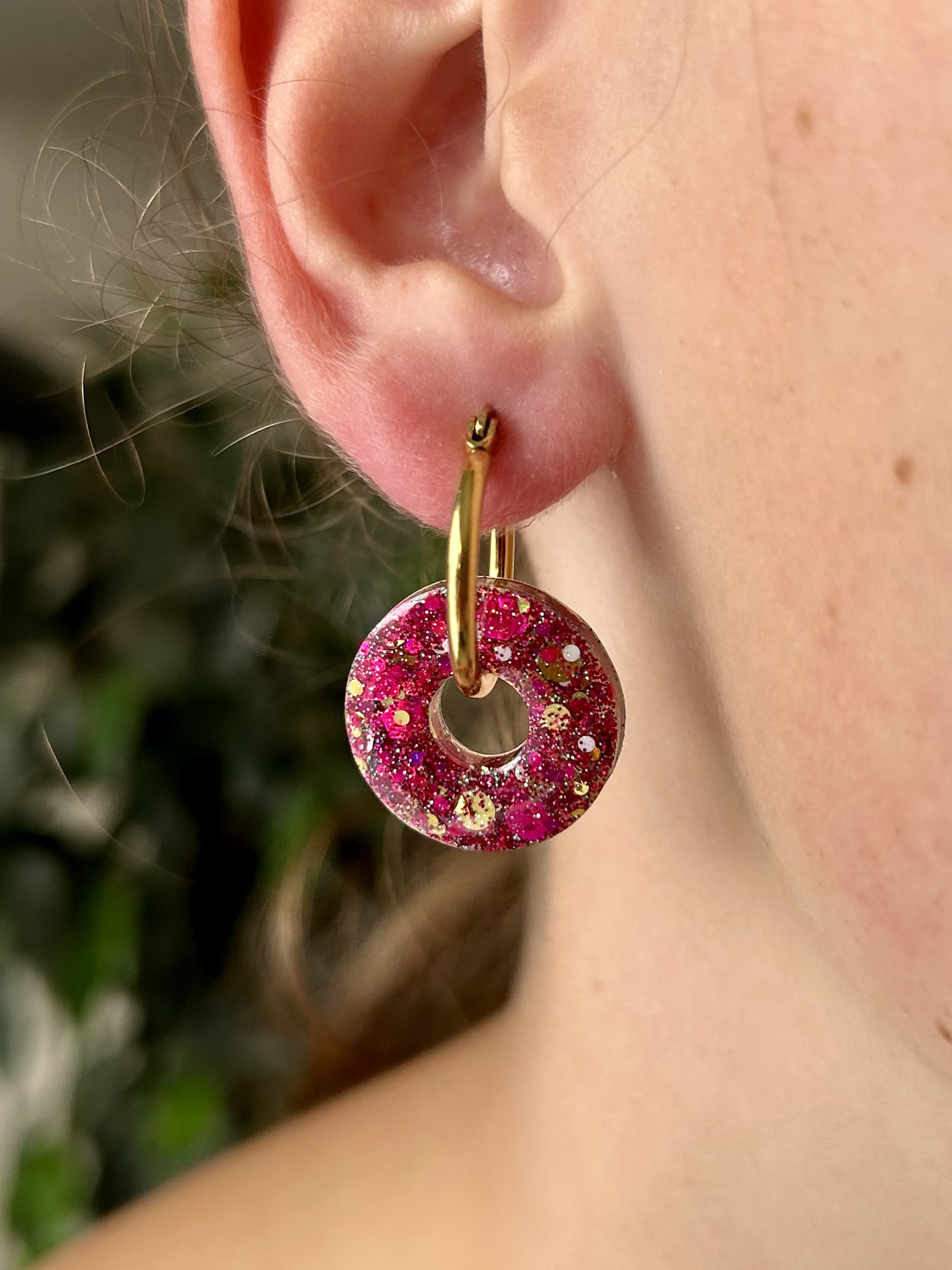 Pampille Donuts résine UV 20 mm – Image 5