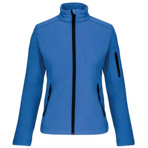 Veste softshell femme AQUA BLUE