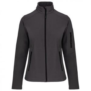 Veste softshell femme GRIS TITANIUM