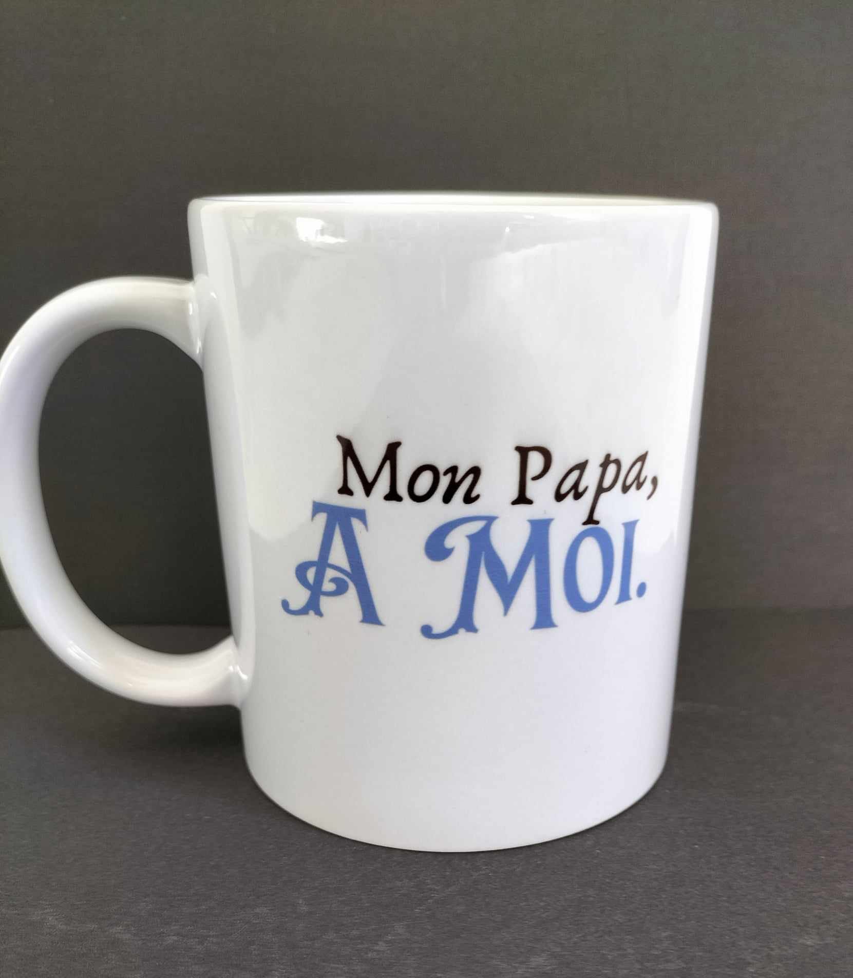 mug papa / mug mon papa à moi / cadeau papa enfant / idée cadeau fête des pères / mug poing contre poing / mug check papa enfant / mug personnalisé papa / mug papa original / cadeau papa fait main / mug papa cricut – Image 3