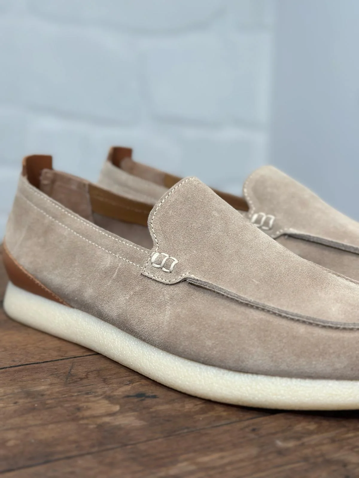 Mocassins KEBO beige homme – Image 5