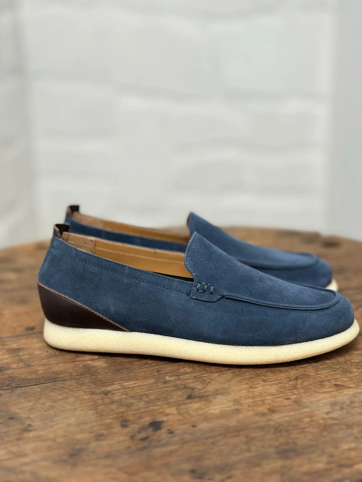Mocassins KEBO bleu marine homme – Image 2