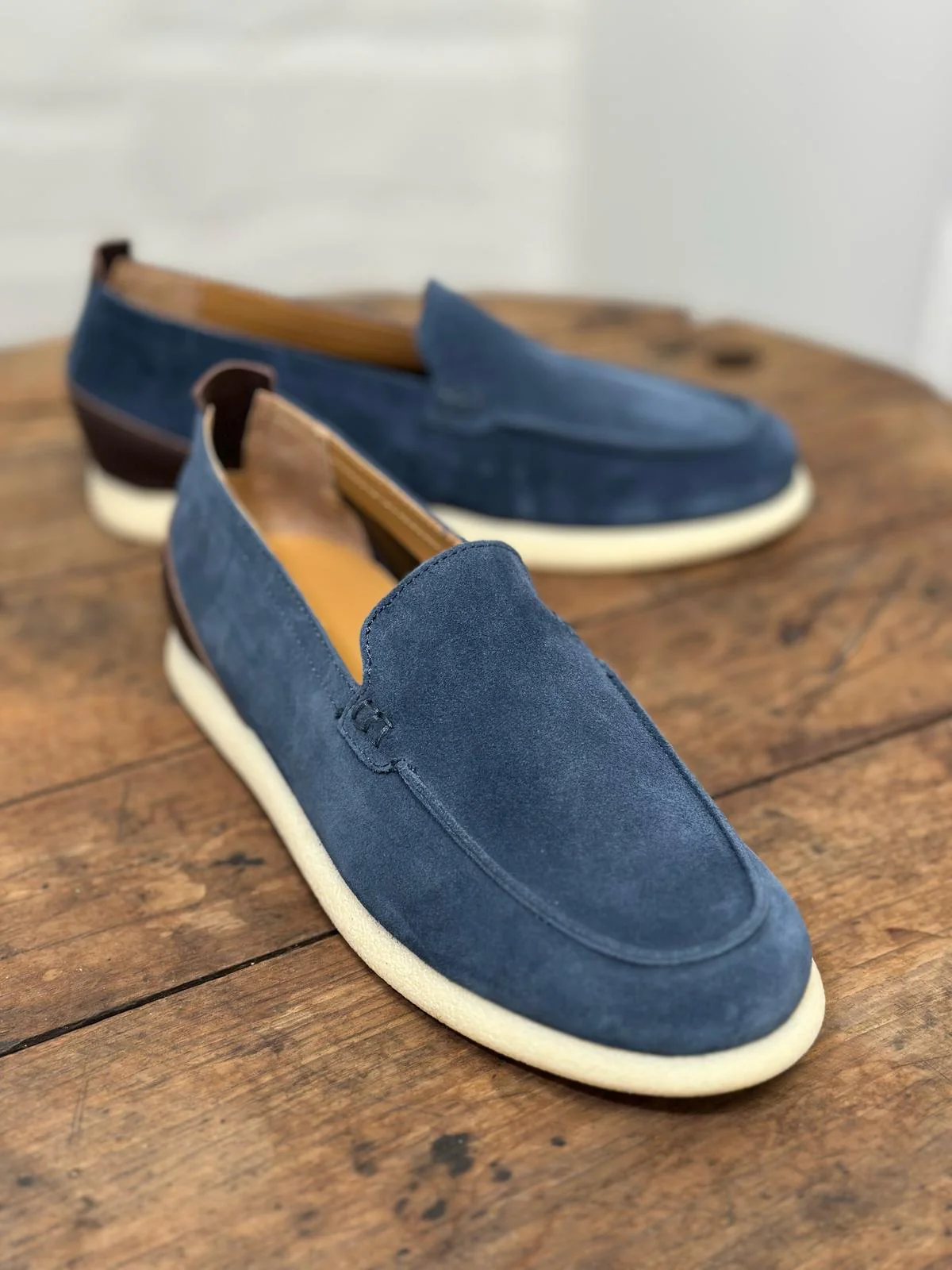 Mocassins KEBO bleu marine homme – Image 7