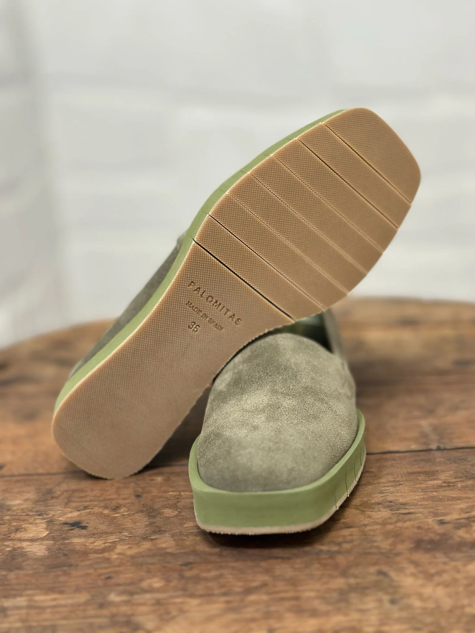 Mocassins PALOMITAS by PALOMA BARCELO kaki femme – Image 9