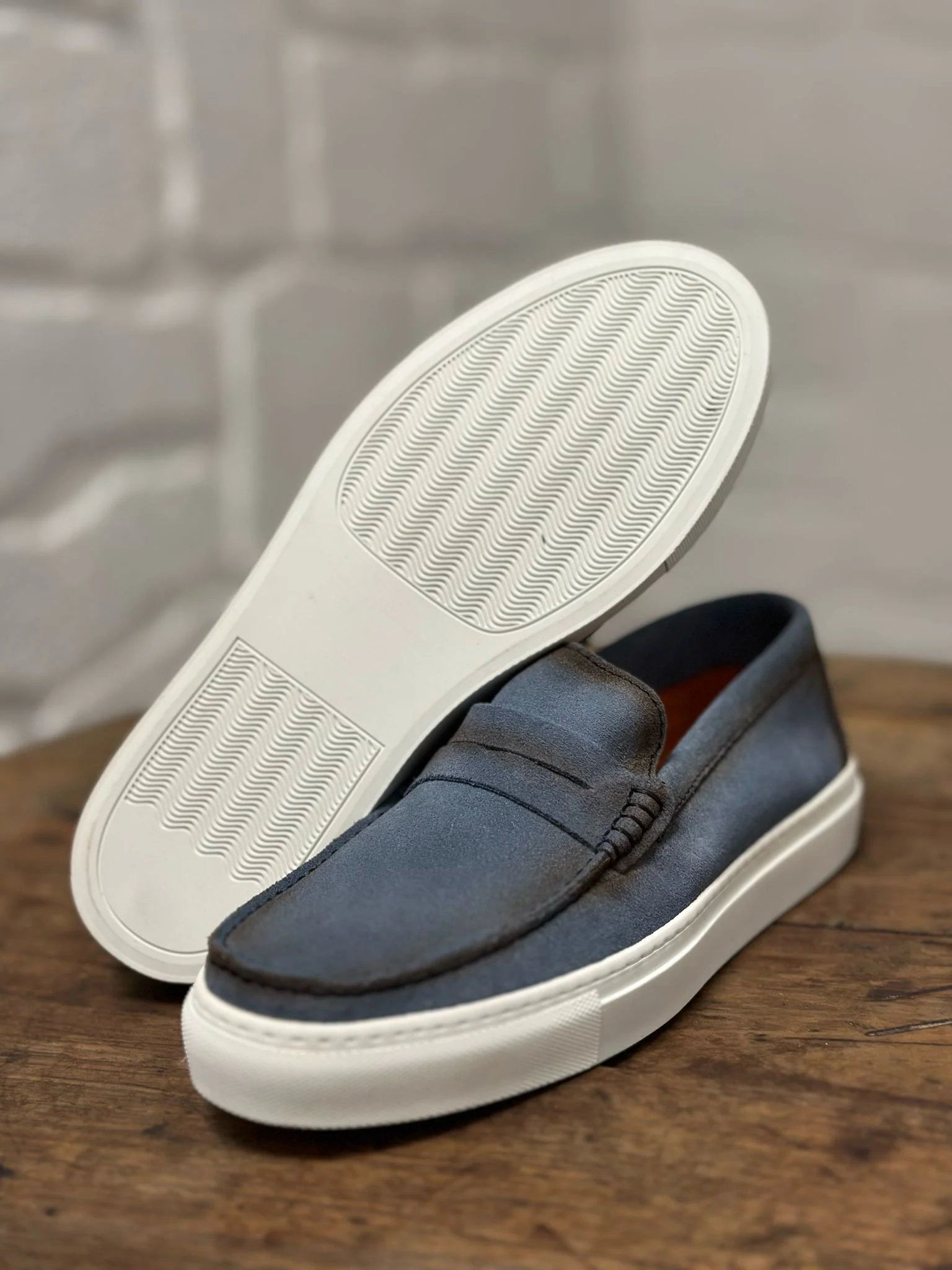 Mocassins PIERO MASETTI Bleu homme – Image 5