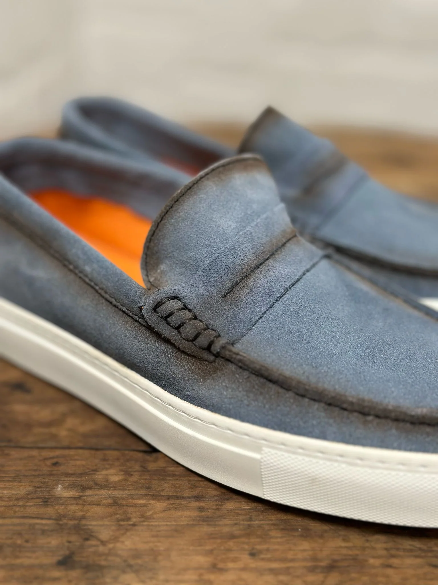 Mocassins PIERO MASETTI Bleu homme – Image 6