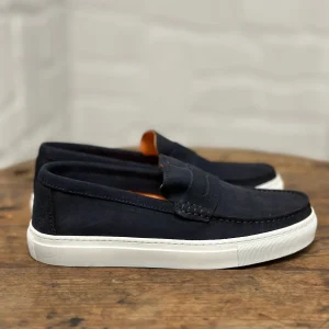 Mocassins PIERO MASETTI Bleu marine homme