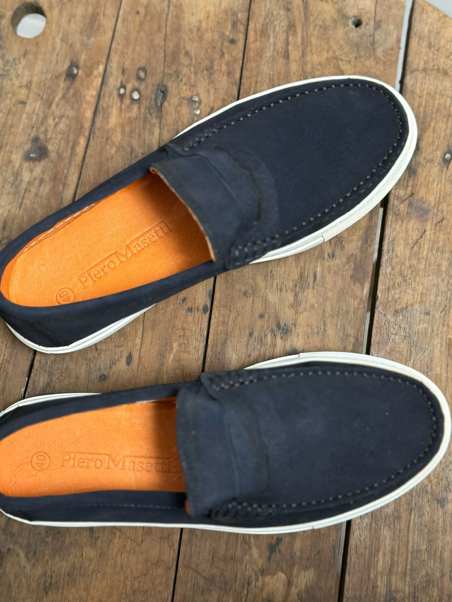 Mocassins PIERO MASETTI Bleu marine homme – Image 6