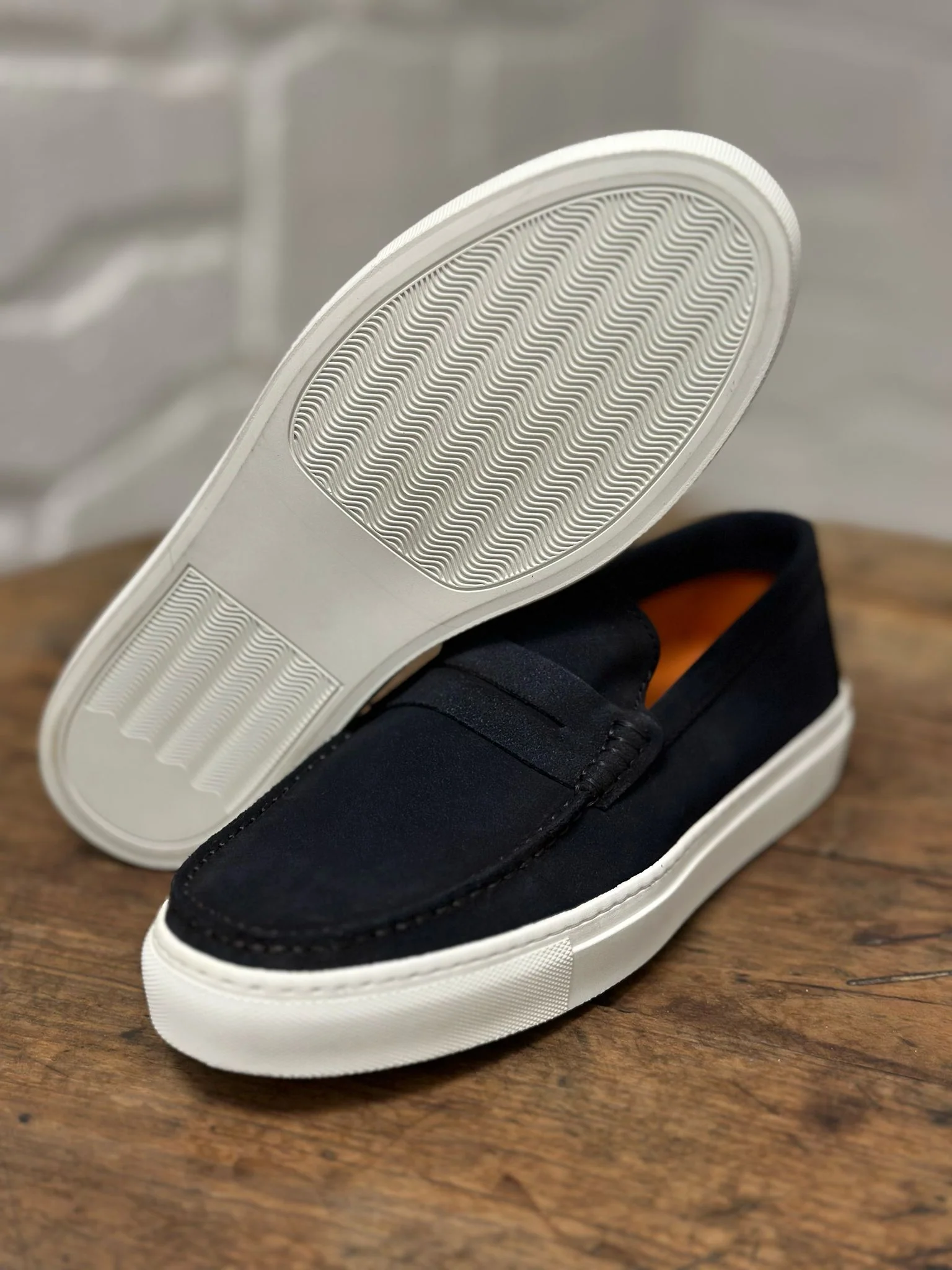 Mocassins PIERO MASETTI Bleu marine homme – Image 7