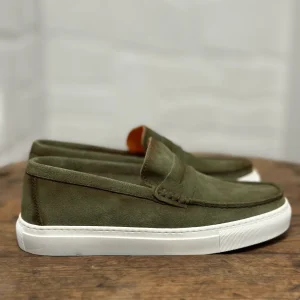 Mocassins PIERO MASETTI Kaki homme