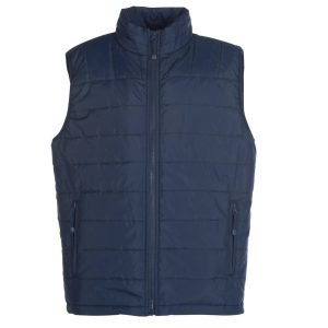 Doudoune sans manche bicolore homme MARINE