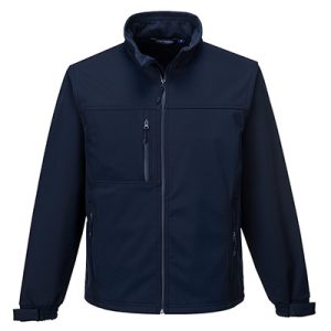 BLOUSON SOFTSHELL BLEU