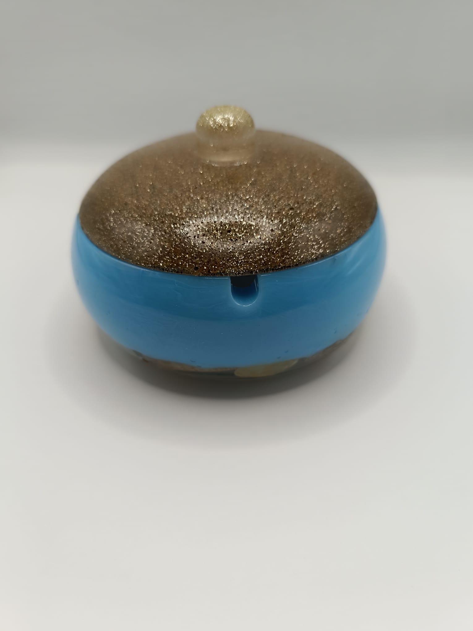 Cendrier en résine Océan – Image 3