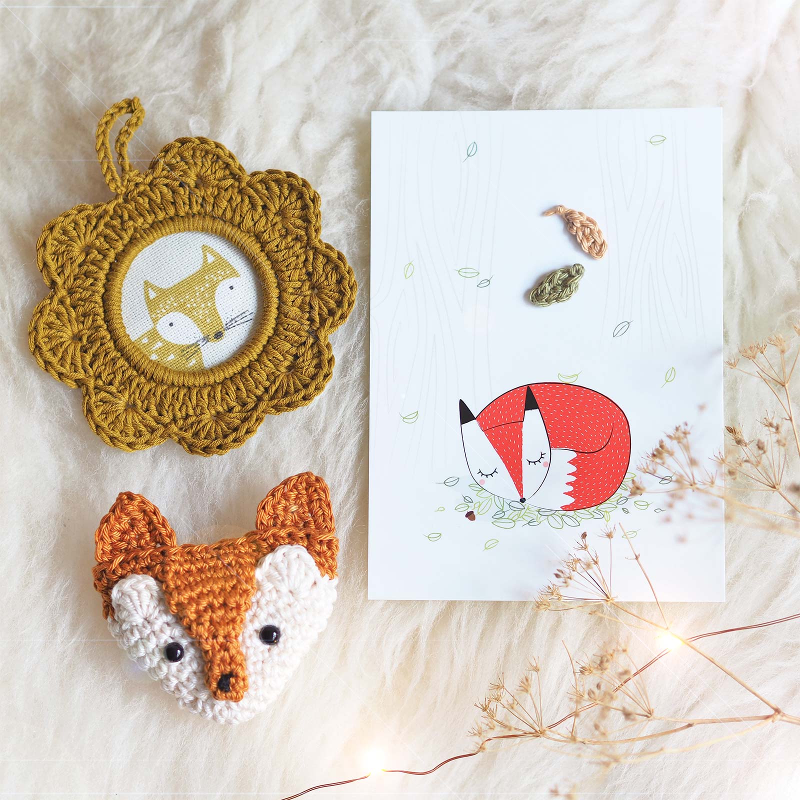 Lot Foxy, renard roux endormi – Image 4