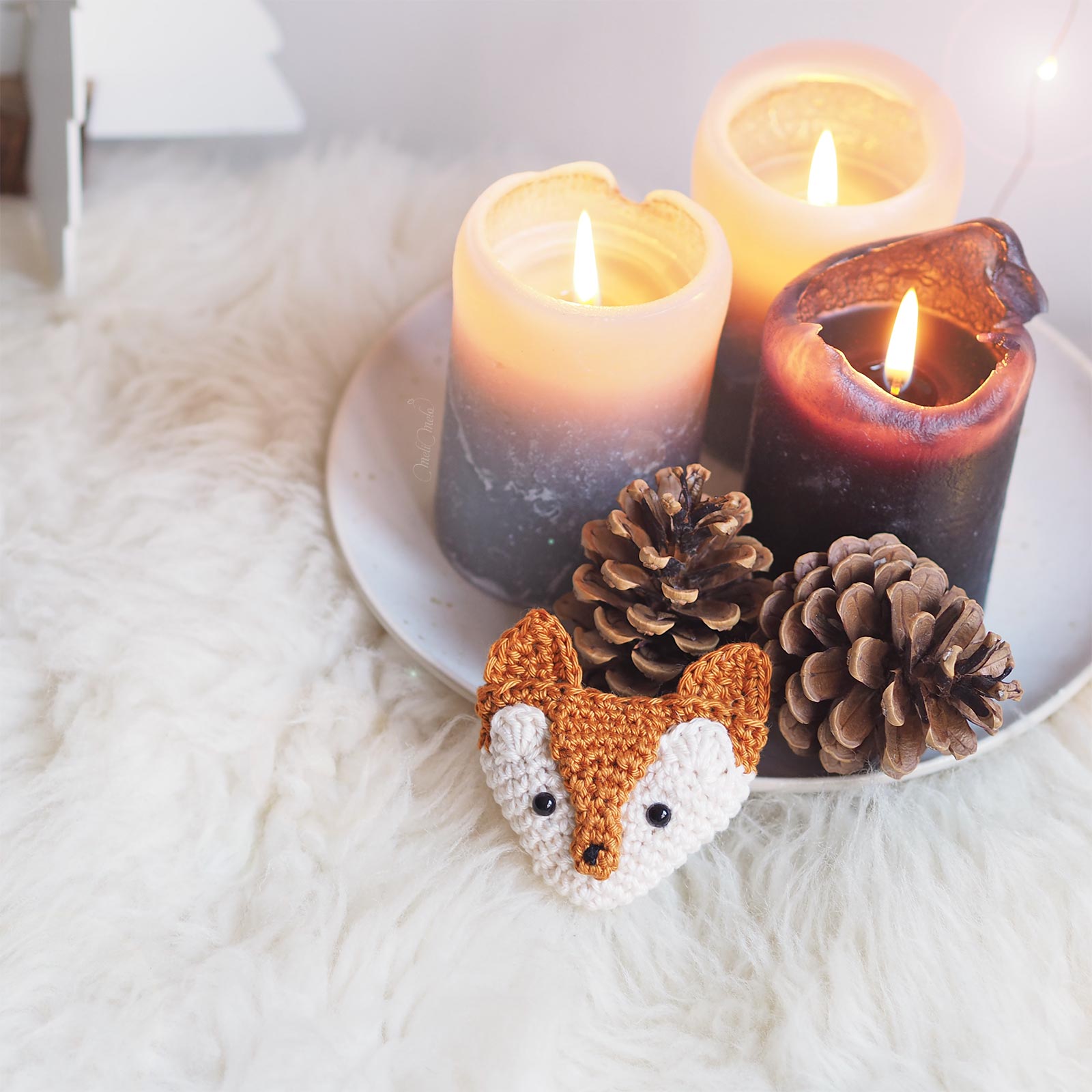 Lot Foxy, renard roux endormi – Image 6